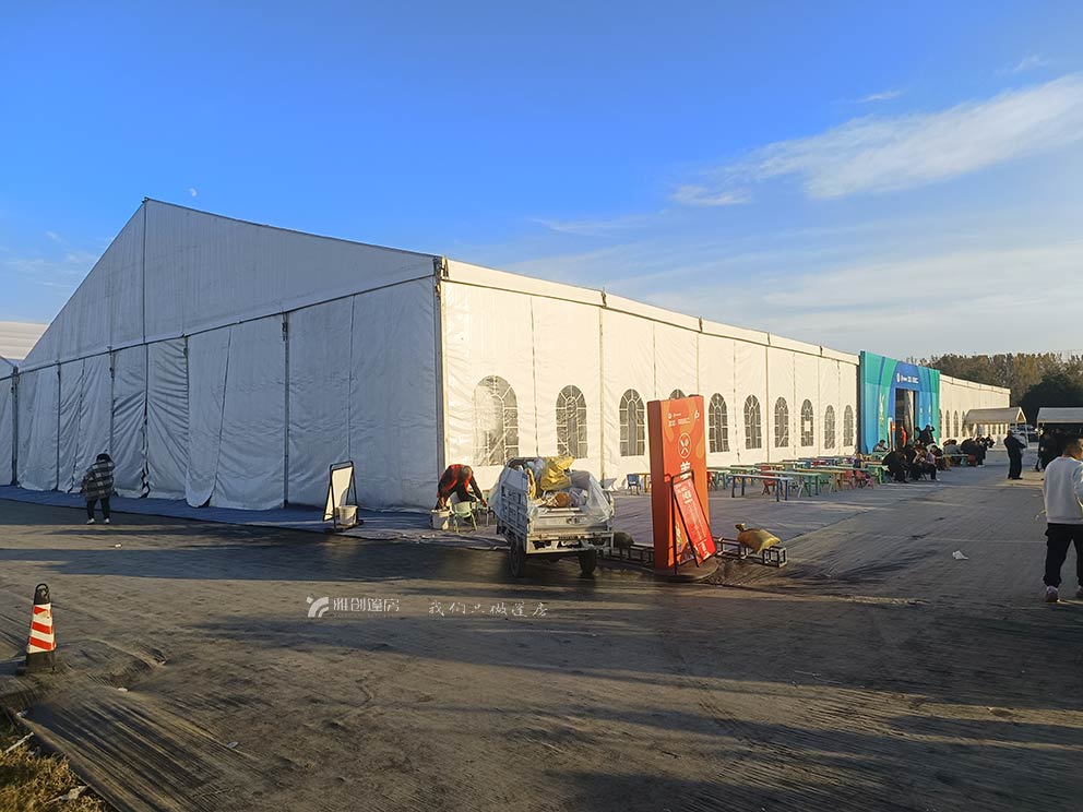 三门峡篷房租赁搭建中原地展种业博览会篷房
